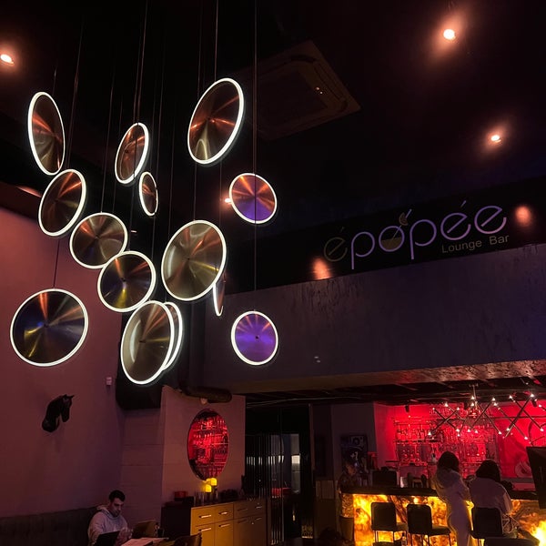 Photo taken at Epopee Lounge Bar by Nazanin S. on 4/7/2022