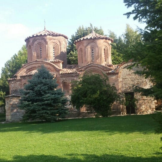 Струмице Болгария белая Церковь на горе