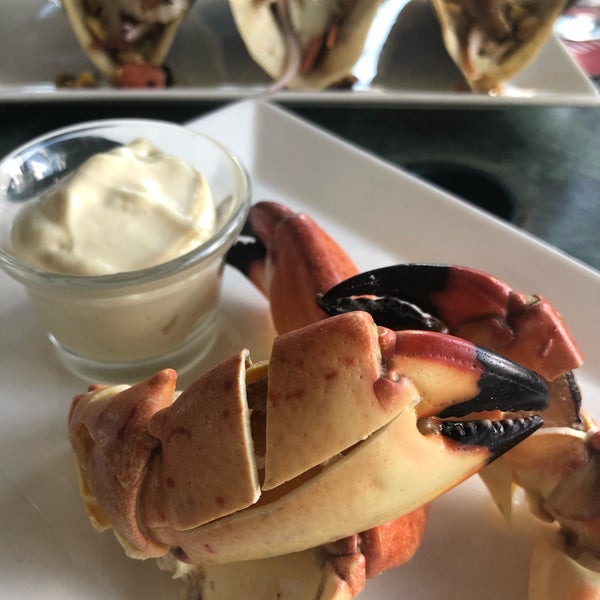 Photo taken at Crab &amp; Fin by Eileen C. on 4/30/2019