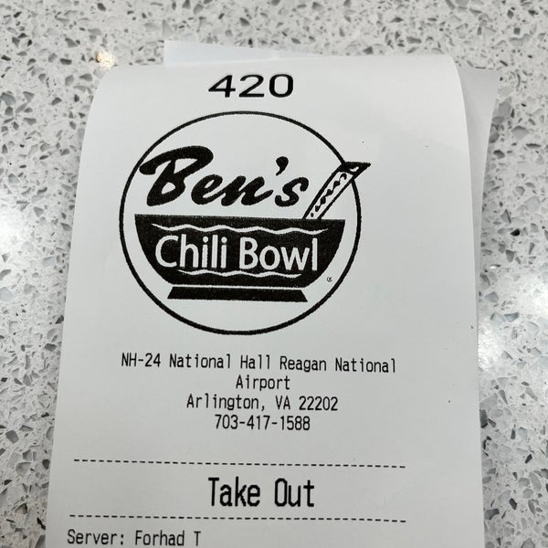 Photo taken at Ben&#39;s Chili Bowl by Alvaro F. on 9/18/2022