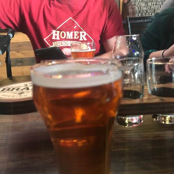 Photo taken at Brass Brewing Company by Jacob B. on 1/4/2019