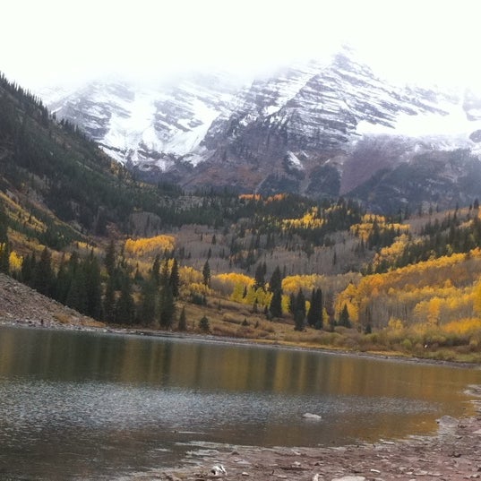 Photo taken at Maroon Bells Guide &amp; Outfitters by Jennifer K. on 9/27/2012
