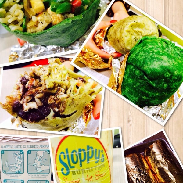 Снимок сделан в Sloppy&#39;s Burritos пользователем Roger M. 2/27/2014