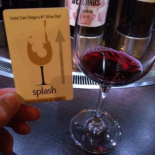 Photo taken at Splash Wine Lounge by Roger M. on 4/18/2014