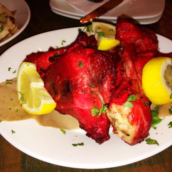 The Tandoori chicken is delicious