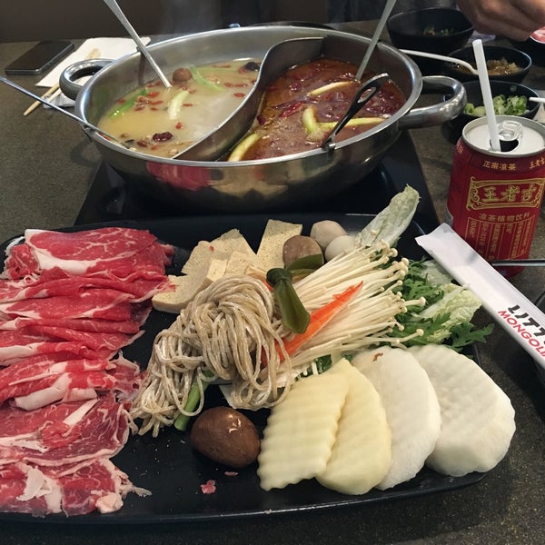 Photo taken at Mongolian Hot Pot by Roger M. on 10/12/2015