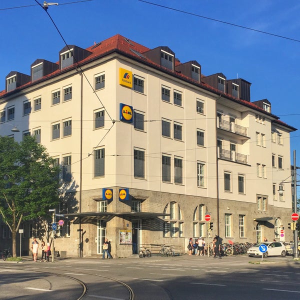 Lidl Supermarket in München
