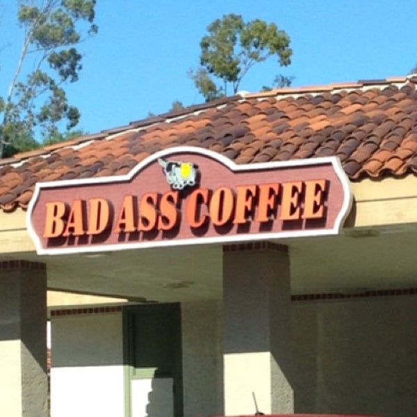 Photo taken at Bad Ass Coffee of Hawaii by Robin Smooth M. on 2/18/2013