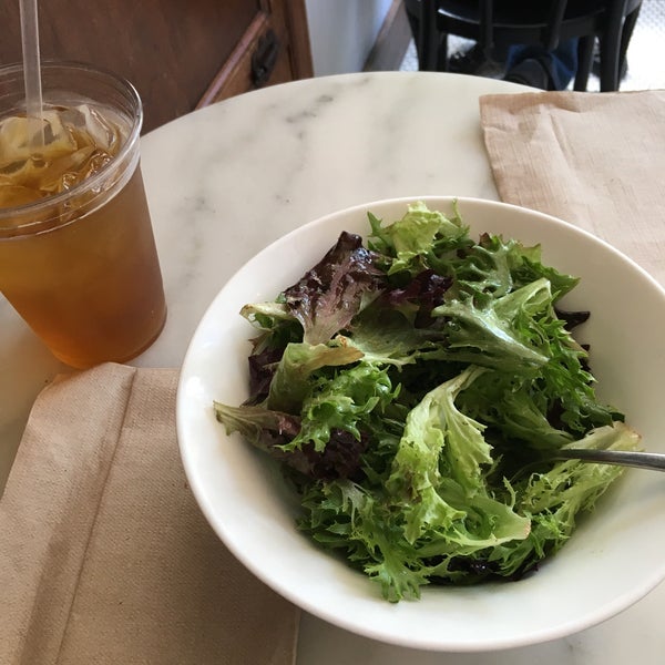 I don't recommend the salad. I do recommend the cold brew.