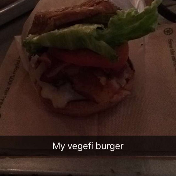 Vegefi burger was awesome!