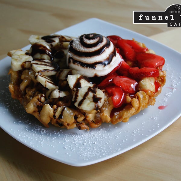 Photo taken at Funnel Bakery Cafe by Funnel Bakery Cafe on 7/5/2015