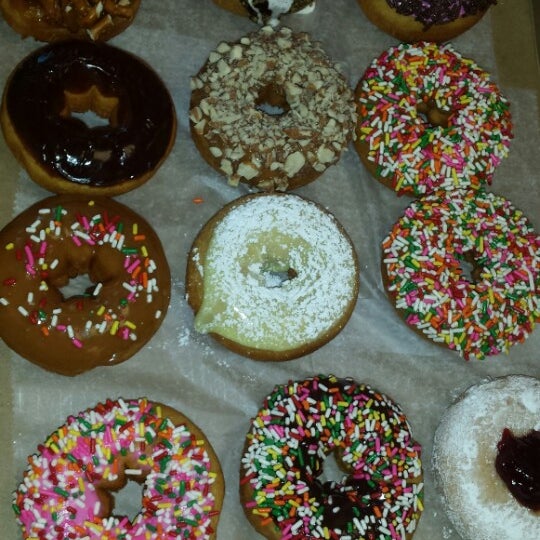 Photo taken at Desert Donuts by Sheila P. on 6/14/2014