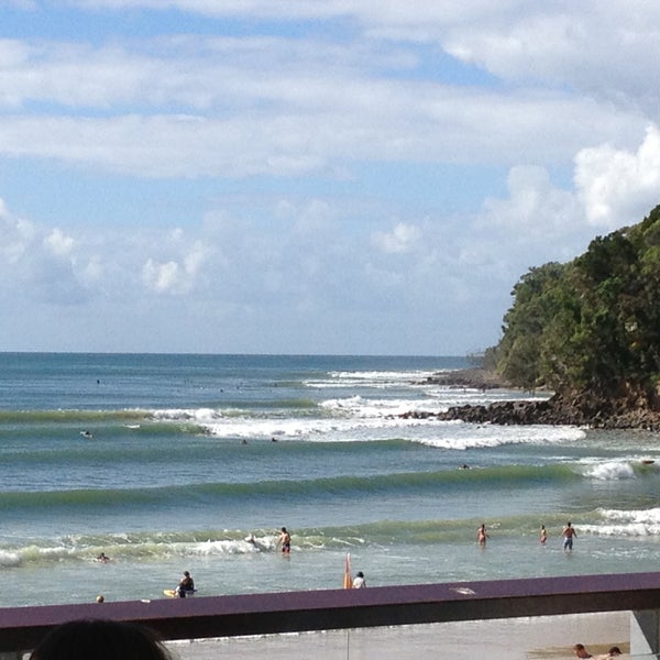 Photo taken at Noosa Heads Surf Club by Nathan O. on 4/29/2013