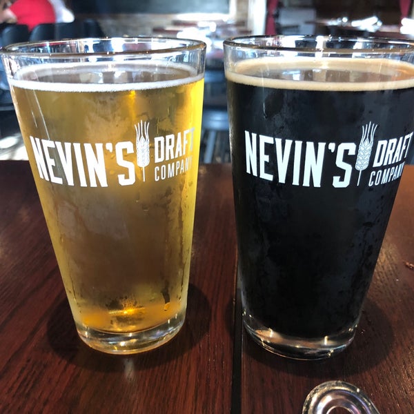 Photo taken at Nevin&#39;s Brewing Company by Barb S. on 8/2/2018