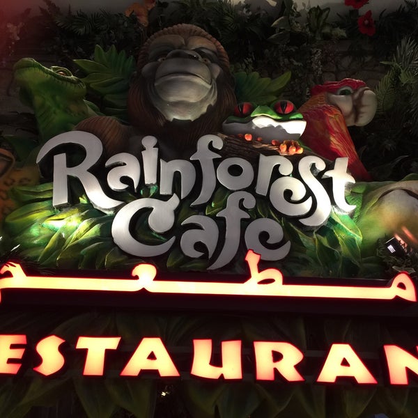 10/18/2015 tarihinde R.Emre G.ziyaretçi tarafından Rainforest Cafe Dubai'de çekilen fotoğraf
