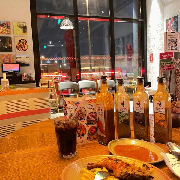 Photo taken at Nando&#39;s by Ahlam on 10/23/2023