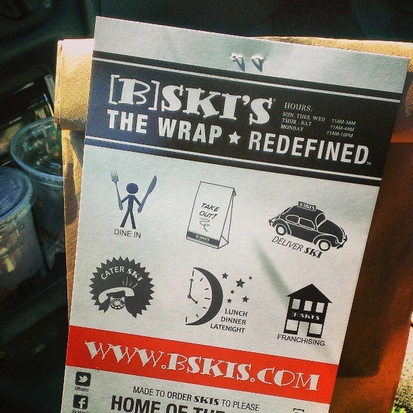Photo taken at [B]SKI&#39;S - The Wrap ★ Redefined by BSKIS on 6/14/2013