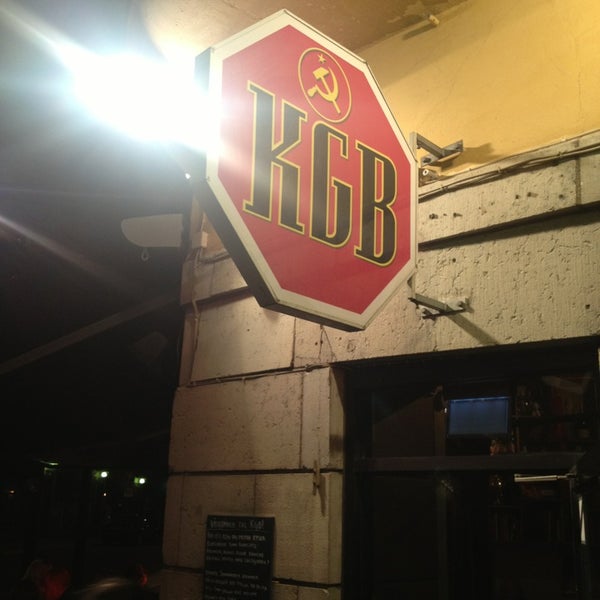 Foto scattata a KGB Bar &amp; Restaurant da Мартовский К. il 9/13/2013