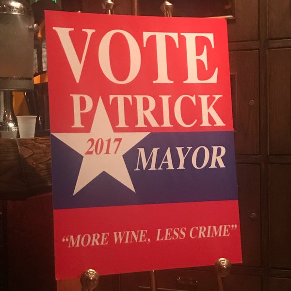 Photo taken at Patrick&#39;s Bar Vin by Melissa C. on 8/3/2017