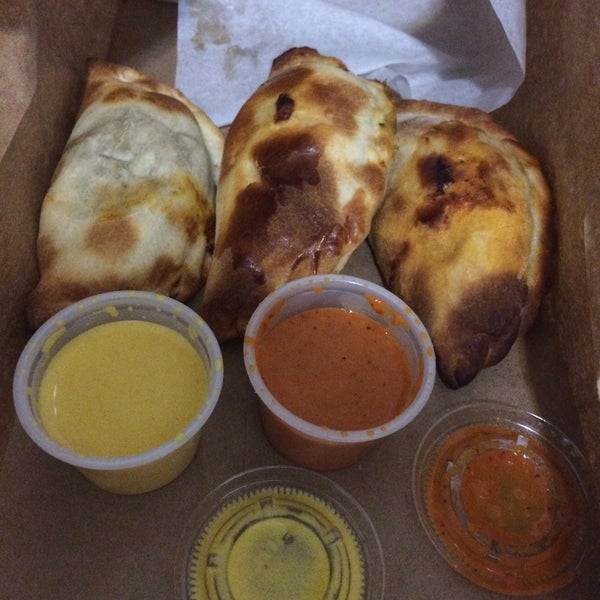 Delicious -- the carne, chicken pesto, and sirloin empanadas are so great, plus I loved the spicy red sauce