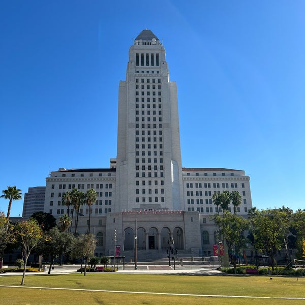 Photo taken at Los Angeles City Hall by Paul on 11/28/2021