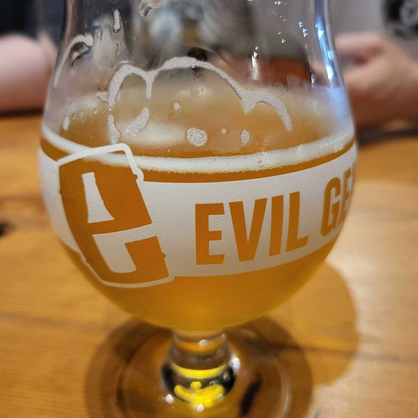 Photo taken at Evil Genius Beer Company by Clayton P. on 7/7/2022
