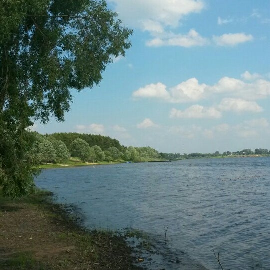 Можайское водохранилище причал