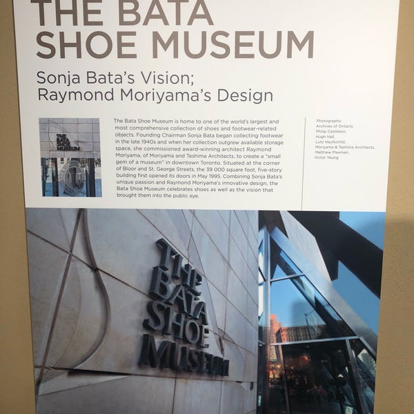 Photo taken at The Bata Shoe Museum by navin n. on 7/4/2019