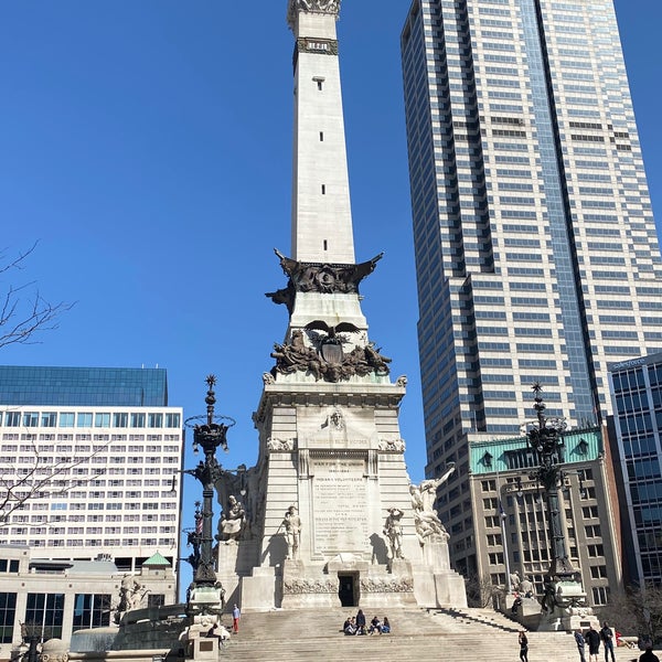 Photo taken at Soldiers &amp; Sailors Monument by Matthew C. on 3/21/2021