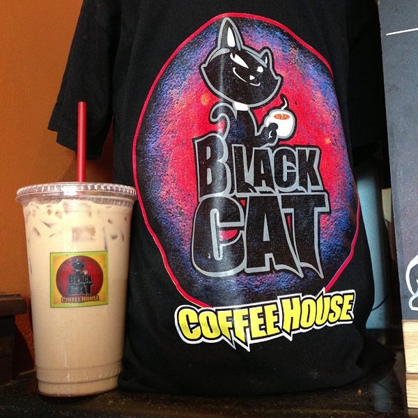 Photo taken at Black Cat Coffee House by Desert Smoke BBQ on 10/19/2012