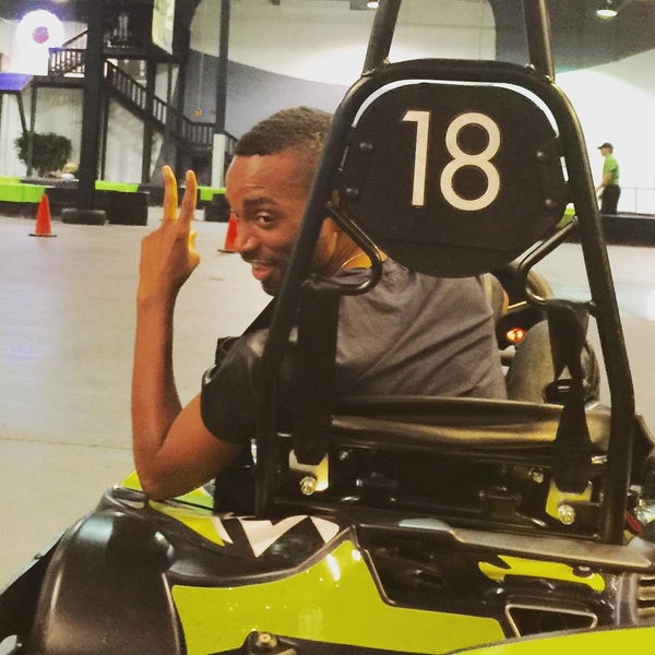 7/26/2015 tarihinde William D.ziyaretçi tarafından Andretti Indoor Karting &amp; Games Roswell'de çekilen fotoğraf