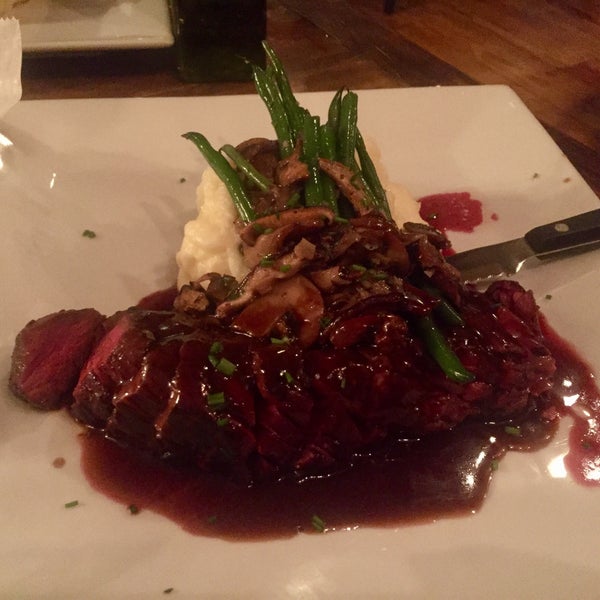 The hanger steak is incredible, very satisfying and cooked perfectly