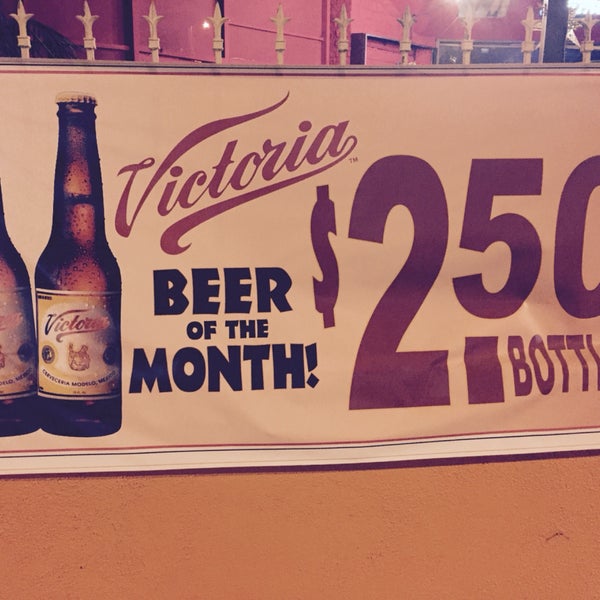 Beer Specials every month.
