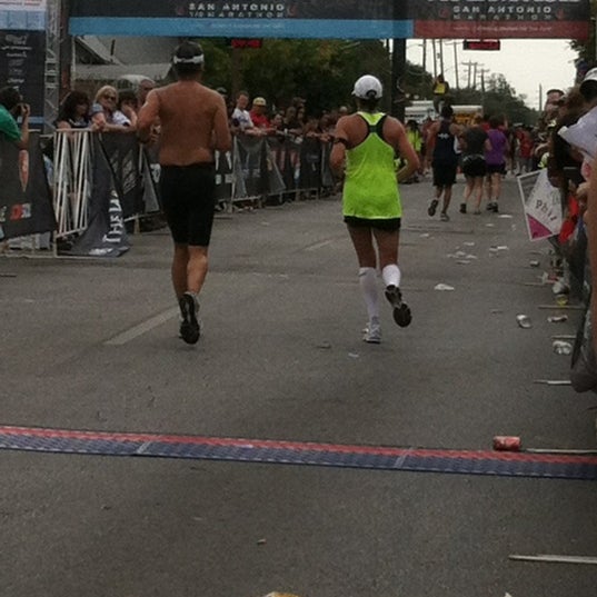 Rock 'n' Roll Marathon Finish Line (Now Closed) Downtown San Antonio
