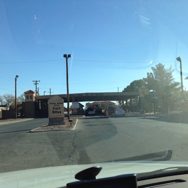 Ft Bliss main Gate El Paso, TX