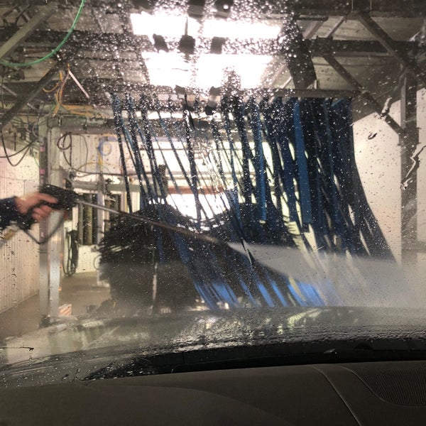 Photo taken at Rainbow Car Wash by Jill D. on 3/29/2018