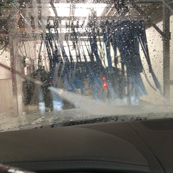 Photo taken at Rainbow Car Wash by Jill D. on 6/15/2018
