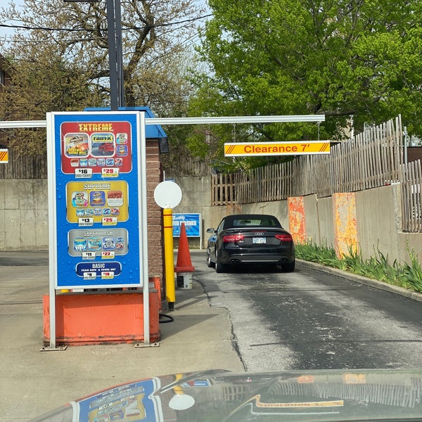 Photo taken at Rainbow Car Wash by Jill D. on 4/26/2021