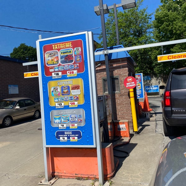 Photo taken at Rainbow Car Wash by Jill D. on 6/4/2021