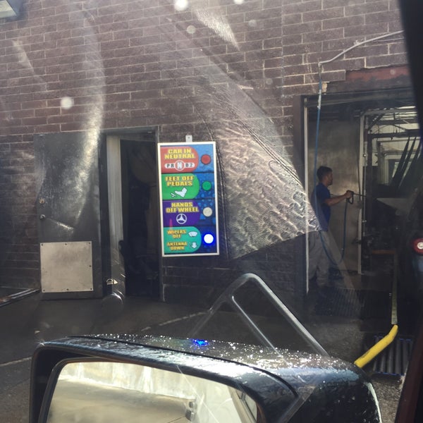 Photo taken at Rainbow Car Wash by Jill D. on 6/13/2017