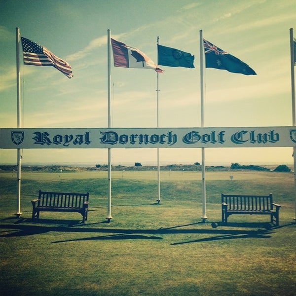 Photo taken at Royal Dornoch Golf Club by Mark S. on 7/18/2014