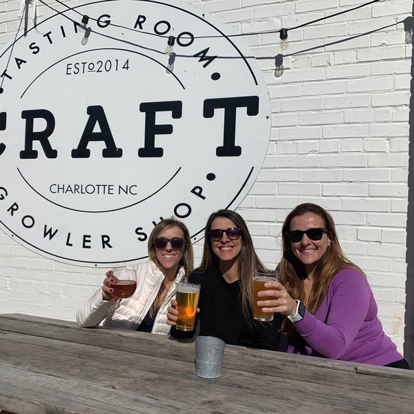 Photo taken at Craft Tasting Room and Growler Shop by Camila R. on 2/14/2020