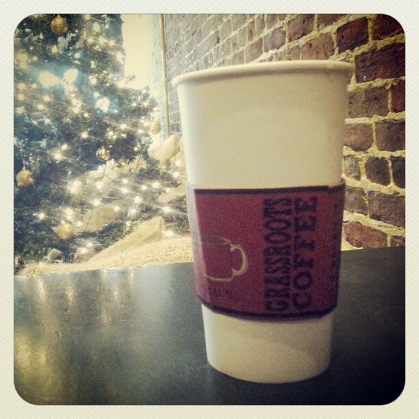 Photo taken at Grassroots Coffee Company by Ansley S. on 12/8/2012