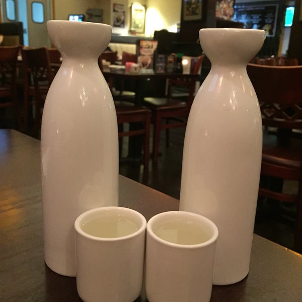 Hot sake Mondays!!! Buy any size of hot sake and the second one is 25 cents. Great deal for hot sake lovers.