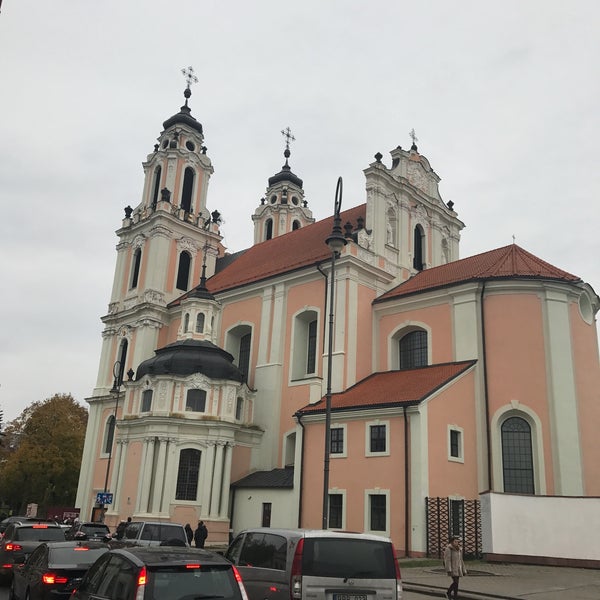 Das Foto wurde bei Šv. Kotrynos bažnyčia | Church of St. Catherine von Михаил Ч. am 10/21/2016 aufgenommen