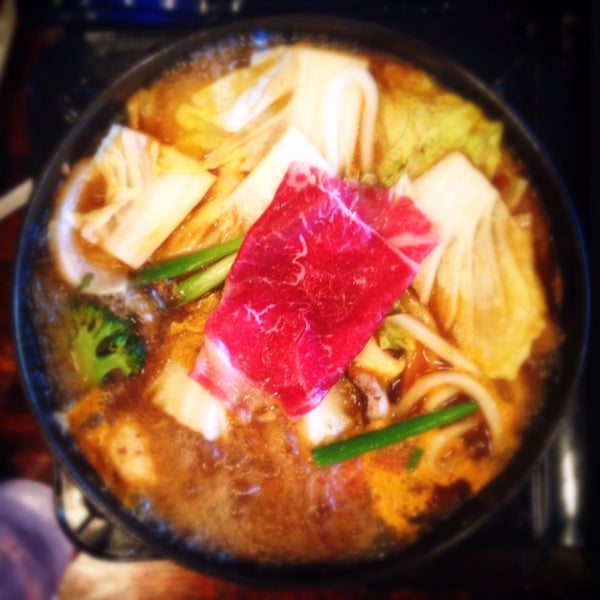 First time I've had Sukiyaki since I came back from Japan and it was amazing! I was transported back to Kyoto. Absolutely delicious. Great if you have a big appetite.