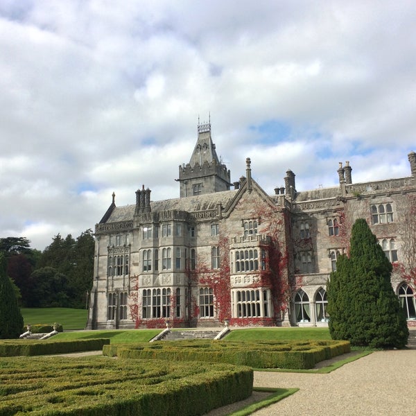 Photo taken at Adare Manor Hotel by Sarah T. on 9/26/2015