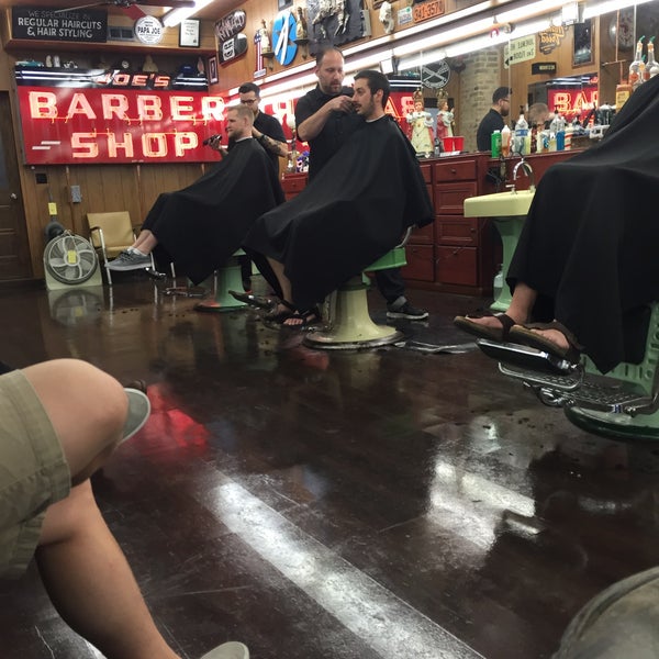 Photo taken at Joe&#39;s Barbershop Chicago by Michael C. on 6/17/2016