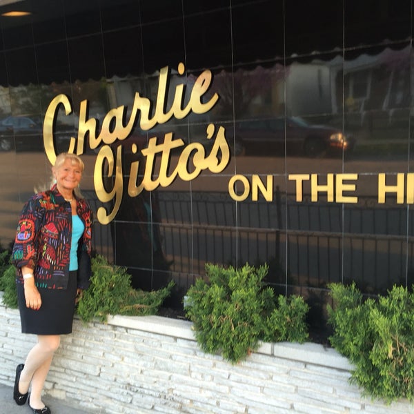 Photo taken at Charlie Gitto&#39;s on The Hill by Sandi G. on 4/5/2016
