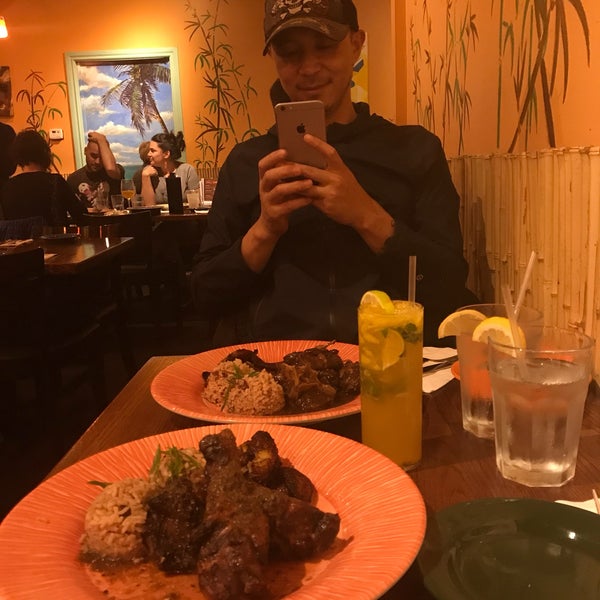 Photo taken at Coconuts Caribbean Restaurant &amp; Bar by Lingyue H. on 11/27/2017